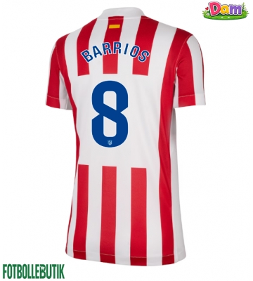 Atletico Madrid Pablo Barrios #8 Hemmatröja Kvinnor 2025-26 Kortärmad